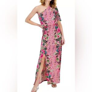 I.N.C. Floral Pink Maxi Dress